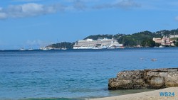 Grand Anse Beach St. George's 24.11.27 Zu Fuß mit Taxi Fähre Boot Bus zu karibischen Stränden AIDAperla 008