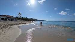 Grand Anse Beach St. George's 24.11.27 Zu Fuß mit Taxi Fähre Boot Bus zu karibischen Stränden AIDAperla 014