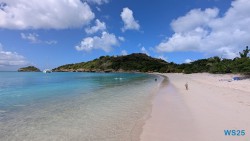 Deep Bay Beach St. John's 25.12.16 Baden und Schnorcheln im kristallklaren Meer AIDAperla 006