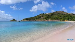 Deep Bay Beach St. John's 25.12.16 Baden und Schnorcheln im kristallklaren Meer AIDAperla 007