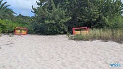 Deep Bay Beach St. John's 25.12.16 Baden und Schnorcheln im kristallklaren Meer AIDAperla 010