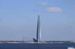 Lakhta Center St. Petersburg 18.07.29 - Eindrucksvolle Städtetour durch die Ostsee AIDAdiva