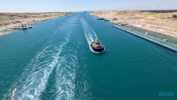 Suezkanal 23.04.26 Von Arabien durch den Suezkanal zu Mittelmeerinseln AIDAcosma 042
