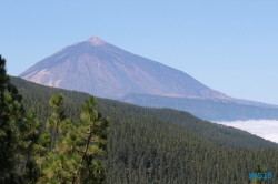 Parque National del Teide Santa Cruz de Tenerife Teneriffa 15.08.29 - Norwegen Fjorde England Frankreich Spanien Portugal Marokko Kanaren AIDAsol Nordeuropa Westeuropa