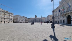 Piazza Unità d'Italia Triest 22.04.12 - Tolle neue Ziele im Mittelmeer während Corona AIDAblu