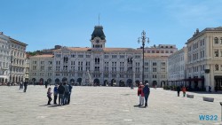 Piazza Unità d'Italia Triest 22.04.12 - Tolle neue Ziele im Mittelmeer während Corona AIDAblu