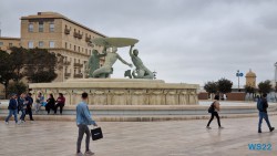 Tritonenbrunnen Valletta 22.04.06 - Tolle neue Ziele im Mittelmeer während Corona AIDAblu