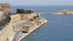 Valletta 18.07.14 - Strände, Städte und Sonne im Mittelmeer AIDAstella