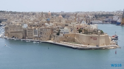 Valletta 18.07.14 - Strände, Städte und Sonne im Mittelmeer AIDAstella