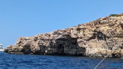 Blue Lagoon Comino Valletta 23.07.15 Neue Abenteuer auf eigene Faust im Mittelmeer AIDAstella 019