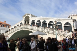 Rialtobrücke Venedig 16.10.09 - Von Venedig durch die Adria AIDAbella