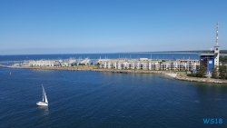 Yachthafenresidenz Hohe Düne Warnemünde 18.07.23 - Eindrucksvolle Städtetour durch die Ostsee AIDAdiva