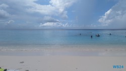 Cas Abao Beach Willemstad 24.11.24 Zu Fuß mit Taxi Fähre Boot Bus zu karibischen Stränden AIDAperla 009