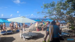 Playa Grandi Willemstad 24.11.24 Zu Fuß mit Taxi Fähre Boot Bus zu karibischen Stränden AIDAperla 005