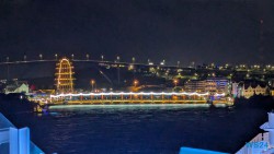Willemstad 24.11.24 Zu Fuß mit Taxi Fähre Boot Bus zu karibischen Stränden AIDAperla 001