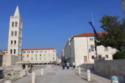 Zadar 17.10.13 - Historische Städte an der Adria Italien, Korfu, Kroatien AIDAblu