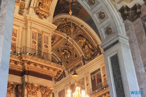 Isaakskathedrale St. Petersburg 18.07.30 - Eindrucksvolle Städtetour durch die Ostsee AIDAdiva