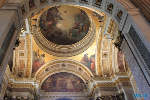 Isaakskathedrale St. Petersburg 18.07.30 - Eindrucksvolle Städtetour durch die Ostsee AIDAdiva