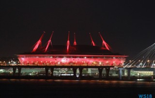 Krestowski-Stadion St. Petersburg 18.07.29 - Eindrucksvolle Städtetour durch die Ostsee AIDAdiva