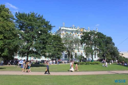 Winterpalais St. Petersburg 18.07.29 – Eindrucksvolle Städtetour durch die Ostsee AIDAdiva 032 Winterpalais St. Petersburg 18.07.29 - Eindrucksvolle Städtetour durch die Ostsee AIDAdiva