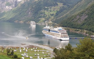 Geiranger 19.08.07 - Fjorde Berge Wasserfälle - Fantastische Natur in Norwegen AIDAbella