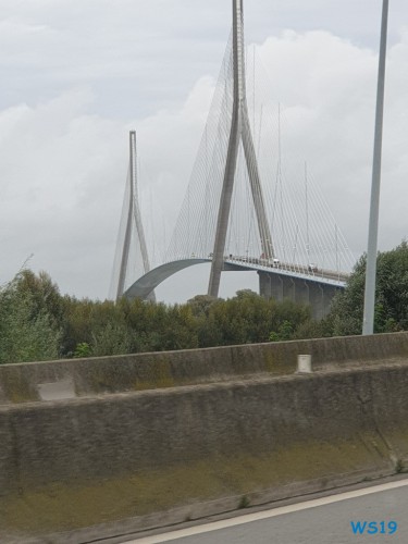 Pont de Normandie Le Havre 19.10.08 – Von Kiel um Westeuropa nach Malle AIDAbella 002 Pont de Normandie Le Havre 19.10.08 - Von Kiel um Westeuropa nach Malle AIDAbella