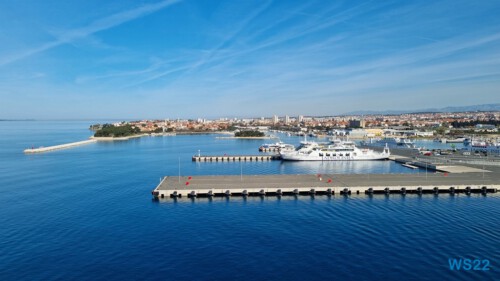 Zadar 22.04.13 – Tolle neue Ziele im Mittelmeer während Corona AIDAblu 001 Zadar 22.04.13 - Tolle neue Ziele im Mittelmeer während Corona AIDAblu