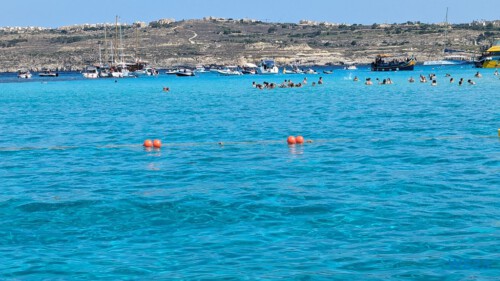 Blue Lagoon Comino Valletta 23.07.15 Neue Abenteuer auf eigene Faust im Mittelmeer AIDAstella 017