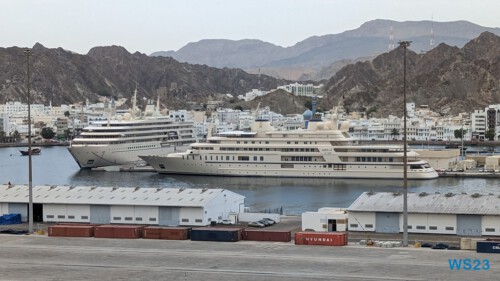 Muscat 23.04.18 Von Arabien durch den Suezkanal zu Mittelmeerinseln AIDAcosma 003 Muscat 23.04.18 Von Arabien durch den Suezkanal zu Mittelmeerinseln AIDAcosma 003
