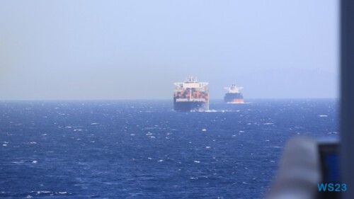 Rotes Meer 23.04.25 Von Arabien durch den Suezkanal zu Mittelmeerinseln AIDAcosma 014 Rotes Meer 23.04.25 Von Arabien durch den Suezkanal zu Mittelmeerinseln AIDAcosma 014