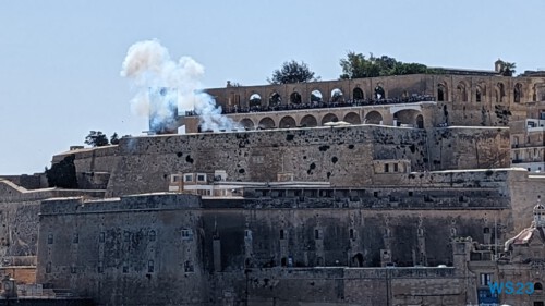 Saluting Battery Upper Barrakka Gardens Valletta 23.07.15 Neue Abenteuer auf eigene Faust im Mittelmeer AIDAstella 033