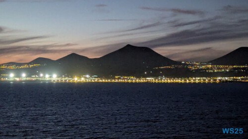 Arrecife 25.02.14 Nach 10 Jahren wieder Kanaren um dem Winter zu entfliehen AIDAcosma 019