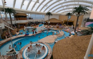 Beach Club Civitavecchia 24.09.17 Geburtstage und Krimis virtuell und live im Mittelmeer AIDAcosma 009