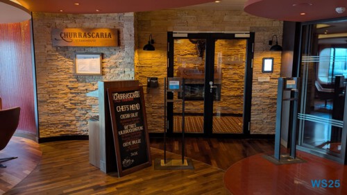 Churrascaria Steakhouse Atlantik 25.02.02 Nach 10 Jahren wieder Kanaren um dem Winter zu entfliehen AIDAcosma 021