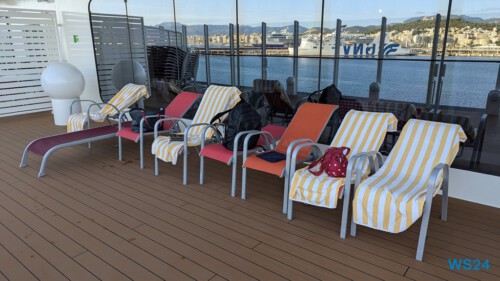 Palma de Mallorca 24.09.21 Geburtstage und Krimis virtuell und live im Mittelmeer AIDAcosma 008