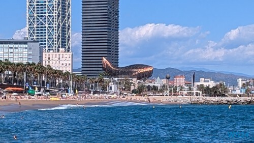 Playa de la Barceloneta Barcelona 24.09.13 Geburtstage und Krimis virtuell und live im Mittelmeer AIDAcosma 006 Playa de la Barceloneta Barcelona 24.09.13 Geburtstage und Krimis virtuell und live im Mittelmeer AIDAcosma 006