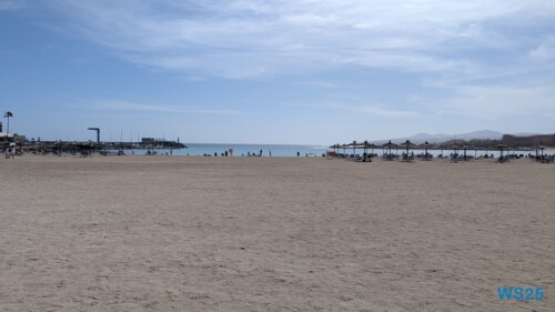 Playa del Castillo Caleta de Fuste Puerto Del Rosario 25.02.06 Nach 10 Jahren wieder Kanaren um dem Winter zu entfliehen AIDAcosma 014