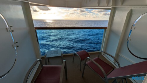 Verandakabine Atlantik 25.02.02 Nach 10 Jahren wieder Kanaren um dem Winter zu entfliehen AIDAcosma 015