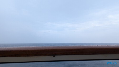 Balkonkabine Indischer Ozean 25.05.10 Begeistert zum ersten Mal in Südostasien AIDAstella 006