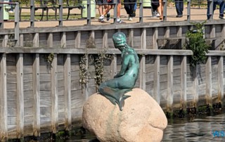 Den Lille Havfrue Kopenhagen 25.08.01 Kurz in Dänemark vorbeischauen AIDAmar 022