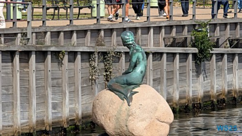 Den Lille Havfrue Kopenhagen 25.08.01 Kurz in Dänemark vorbeischauen AIDAmar 022