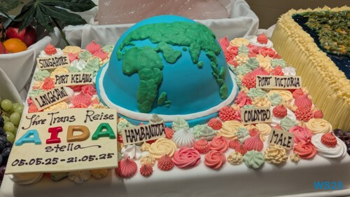 Indischer Ozean 25.05.20 Begeistert zum ersten Mal in Südostasien AIDAstella 011 Indischer Ozean 25.05.20 Begeistert zum ersten Mal in Südostasien AIDAstella 011