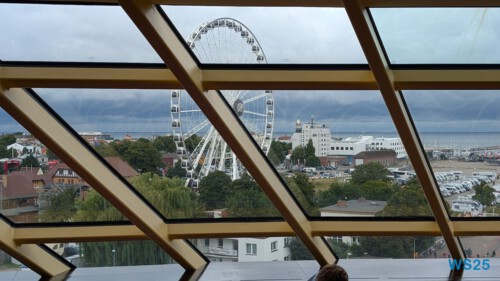 Warnemünde 25.08.03 Kurz in Dänemark vorbeischauen AIDAmar 014
