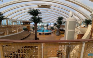 Beach Club Roseau 25.12.14 Baden und Schnorcheln im kristallklaren Meer AIDAperla 003