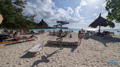 Cas Abao Beach Willemstad 25.12.07 Baden und Schnorcheln im kristallklaren Meer AIDAperla 002