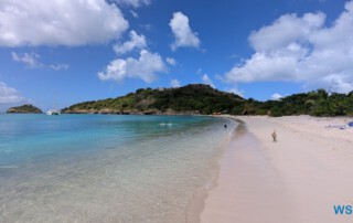 Deep Bay Beach St. John's 25.12.16 Baden und Schnorcheln im kristallklaren Meer AIDAperla 006