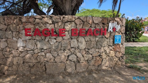 Eagle Beach Oranjestad 25.12.06 Baden und Schnorcheln im kristallklaren Meer AIDAperla 006