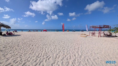 Eagle Beach Oranjestad 25.12.06 Baden und Schnorcheln im kristallklaren Meer AIDAperla 008