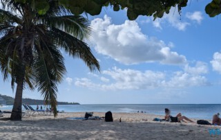 Grand Anse Beach St. George's 25.12.10 Baden und Schnorcheln im kristallklaren Meer AIDAperla 015