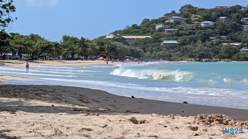 Vigie Beach Castries 25.12.13 Baden und Schnorcheln im kristallklaren Meer AIDAperla 006